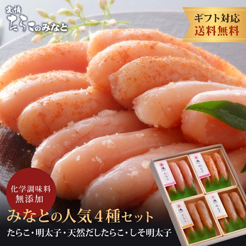 みなとの人気4種セット